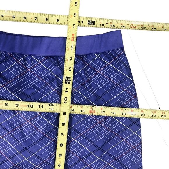 NWOT Pebble Beach Performance Geometric Printed Golf Tennis Skirt Skort  Sz L - Picture 7 of 9